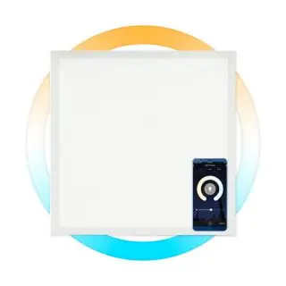 Satisfait Ou Remboursé Dalle LED Connectée 60×60 40W Variable 3000-6000K Compatible Google Assistant / Alexa Avec Transfo V-TAC SMART VT-5140