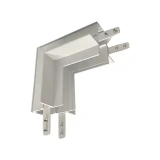 Offre Du Jour Rail d&rsquo;Angle Vertical Trimless pour Luminaire Magnétique Blanc Sablé ZAMBELIS FS