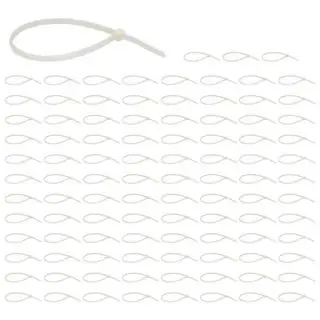 Promotion Lot de 100 Colliers incolores 3,5×140 EUR&rsquo;OHM 43110