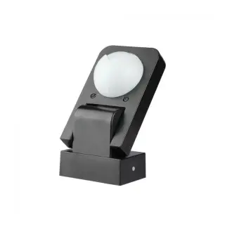Détecteur de Mouvement Infrarouge Orientable IP65 Noir V-TAC VT-8083 Nouvelle Collection