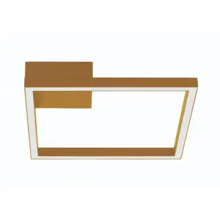 Nouveauté Plafonnier LED 12W Or Brossé Mat ZAMBELIS 2031