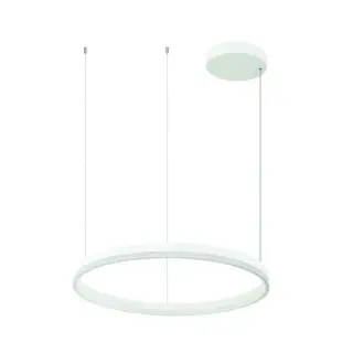 Prix Cassé Suspension Luminaire LED D600 42W Variable Blanc Mat ZAMBELIS 20261