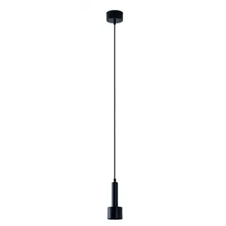 Offre Du Jour Suspension Luminaire LED D70 7W Noir Sablé ZAMBELIS 22177