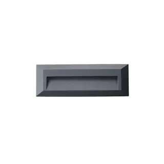 Balise Murale Extérieure LED 3W IP65 Graphite ZAMBELIS E229 Marque