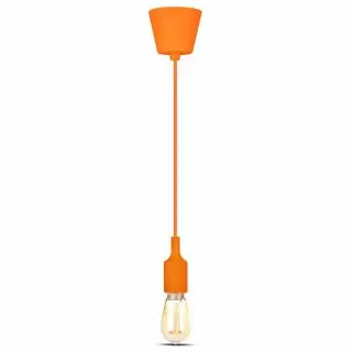 Suspension Luminaire Pour Ampoule LED E27 Orange V-TAC VT-7228 Seulement Aujourd&rsquo;hui
