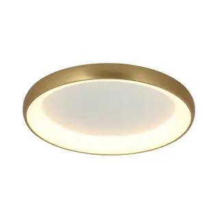 Acheter En Ligne Plafonnier LED D800 60W Or Brossé Mat ZAMBELIS 2058
