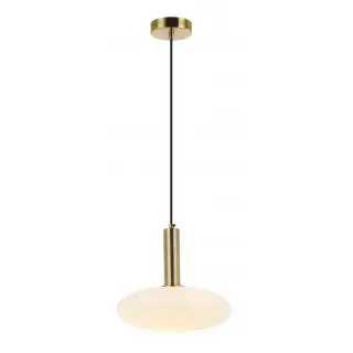 Dernier Modèle Suspension Luminaire D300 Pour Ampoule LED E27 Doré Mat ZAMBELIS 22072