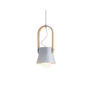 Suspension Luminaire D160 Pour Ampoule LED E27 Blanc Mat ZAMBELIS 18193 Acheter Direct