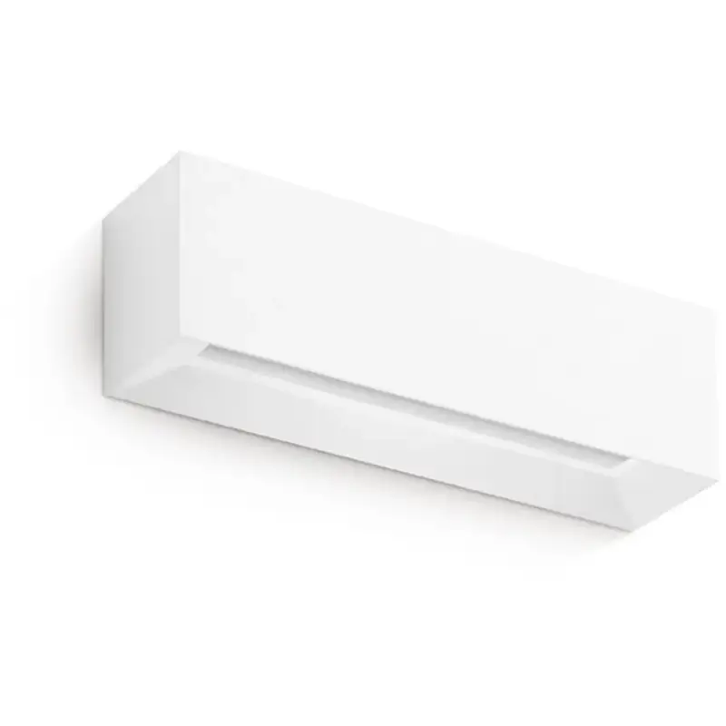 Acheter En Ligne Lumimart | Lampe murale Hermione Blanc Gypse 22 cm 7 cm