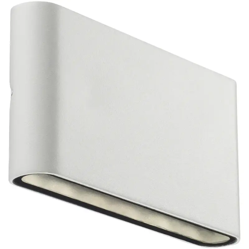 Expédié Aujourd'hui Lumimart | Lampe murale d'extérieur Kinver Blanc Métal 17.5 cm 9 cm