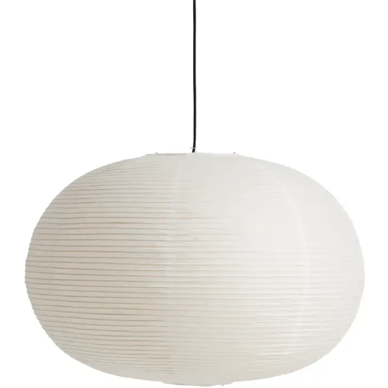 Lumimart | Suspension design HAY, abat-jour en papier, forme elliptique, diamètre 48 cm Offre Limitée