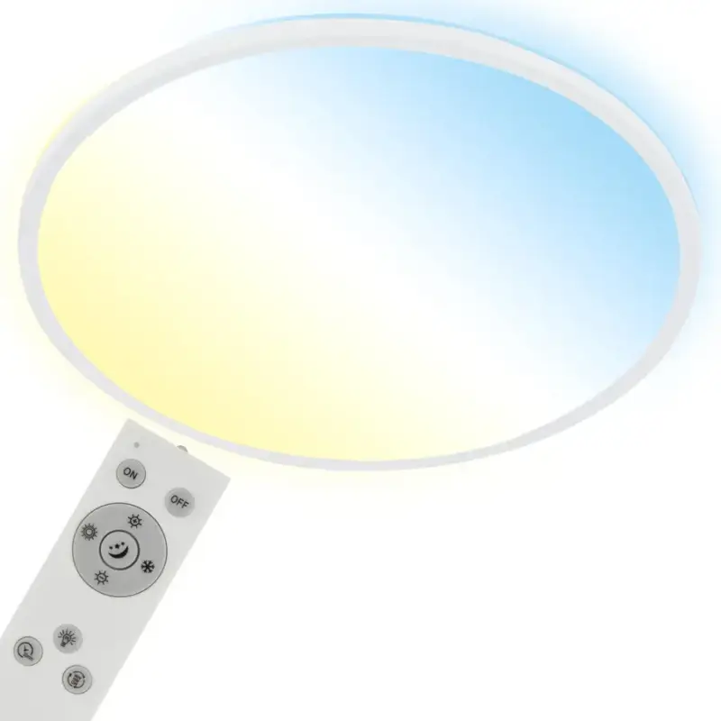 Seulement Aujourd'hui Lumimart | Plafonnier Emma, plastique blanc, Ø48 cm