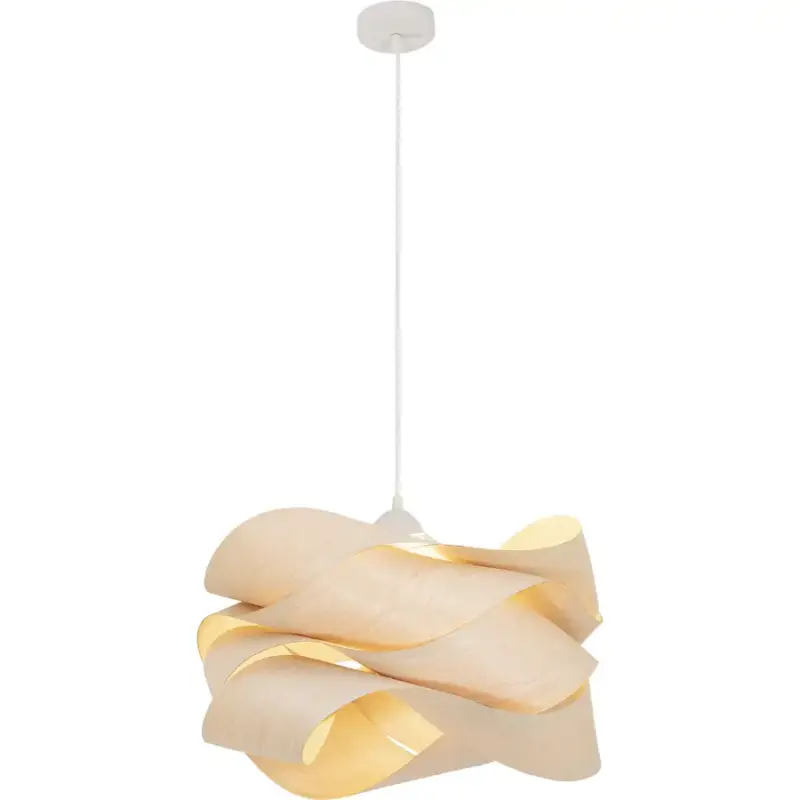 Meilleur Choix Lumimart | Suspension Phoenix Marron Bois 42 cm 134 cm