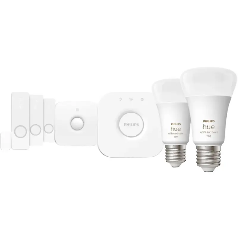 Lumimart | Kit de d&eacute;marrage des capteurs s&eacute;curis&eacute;s Philips Hue Bon Plan
