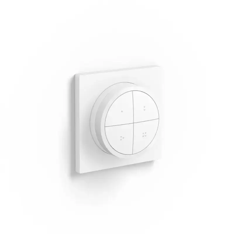 Lumimart | Interrupteur à molette Philips Hue Tap, en plastique blanc Prix Promo