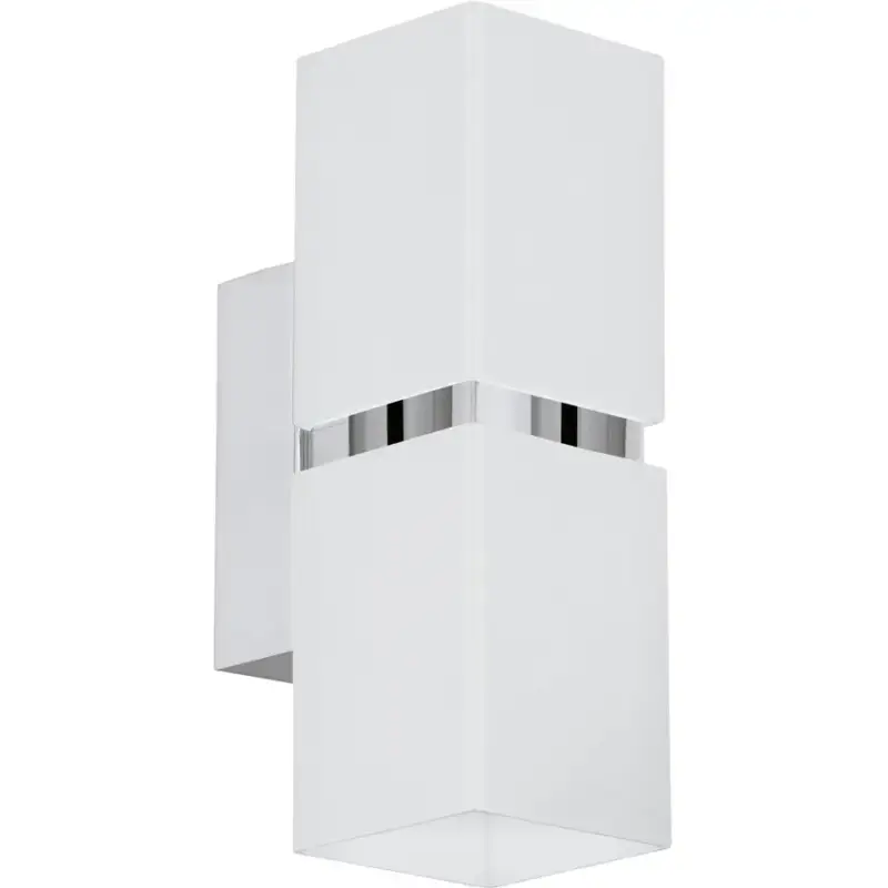 Lumimart | Lampe murale Passa Blanc/Gris Acier 17 cm Offre Du Jour