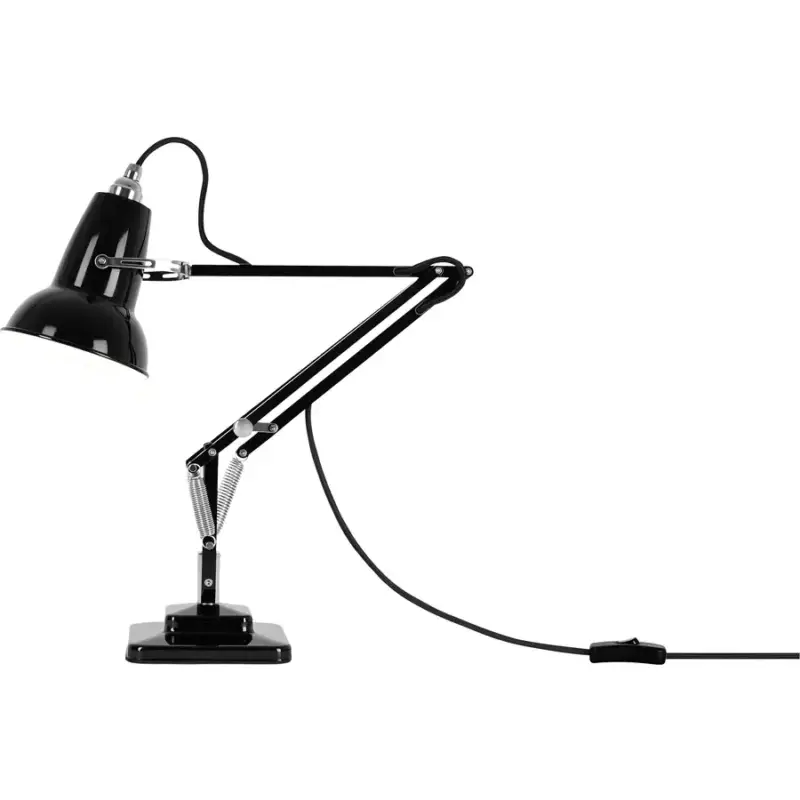 Satisfait Ou Remboursé Lumimart | Lampe de bureau Original 1227 Noir Aluminium/Fer 15 cm 49 cm