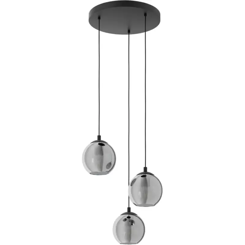 Achetez Aujourd&rsquo;hui Lumimart | Suspension Ariscani Noir Acier 42.5 cm 110 cm
