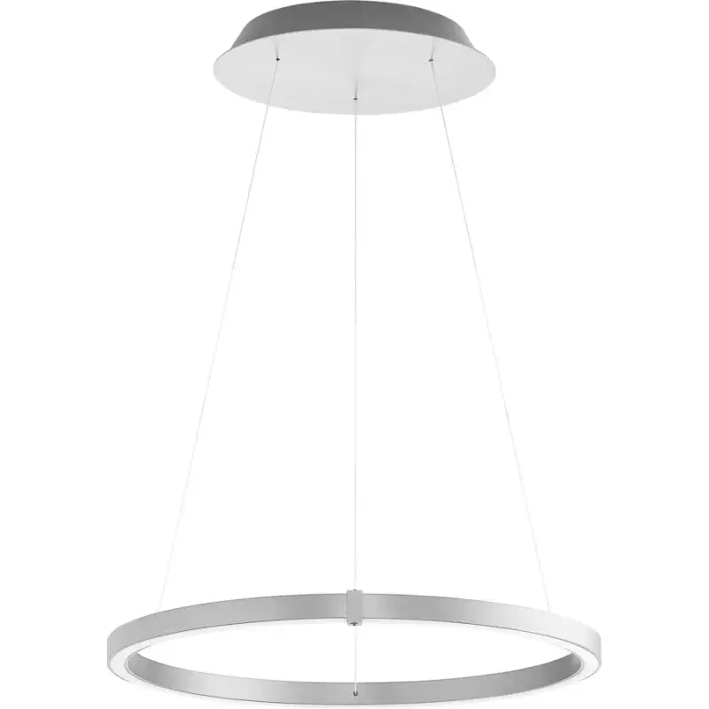 Lumimart | Lampe à suspension design Bankamp Line aluminium mat 63 cm Vente Directe