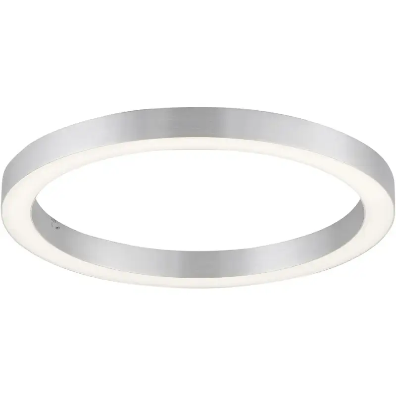 Expédié Aujourd'hui Lumimart | Lampe de plafond Pure Argent Aluminium/Fer 50 cm 3.9 cm