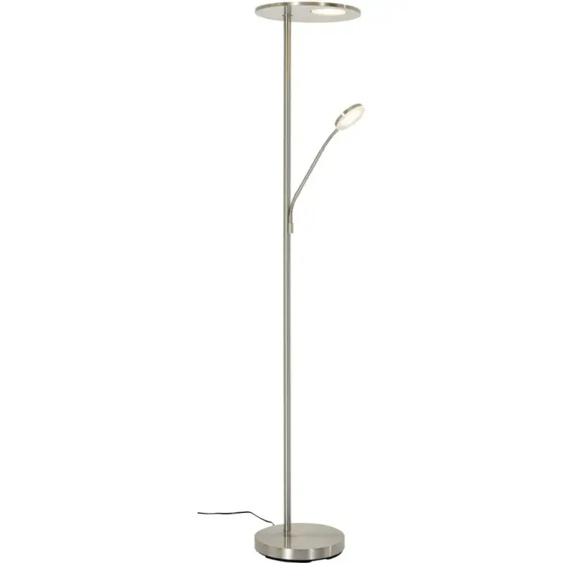 Lumimart | Lampadaire Timea Argent Métal 35 cm 180 cm Nouveauté