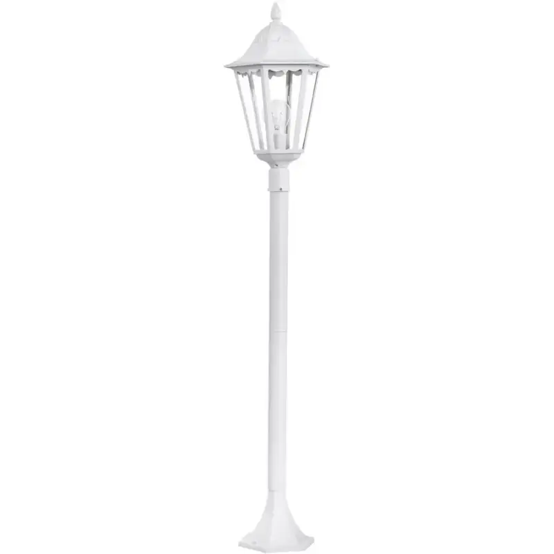 Commander Maintenant Lumimart | Lampadaire d'extérieur Navedo Blanc Aluminium 120 cm