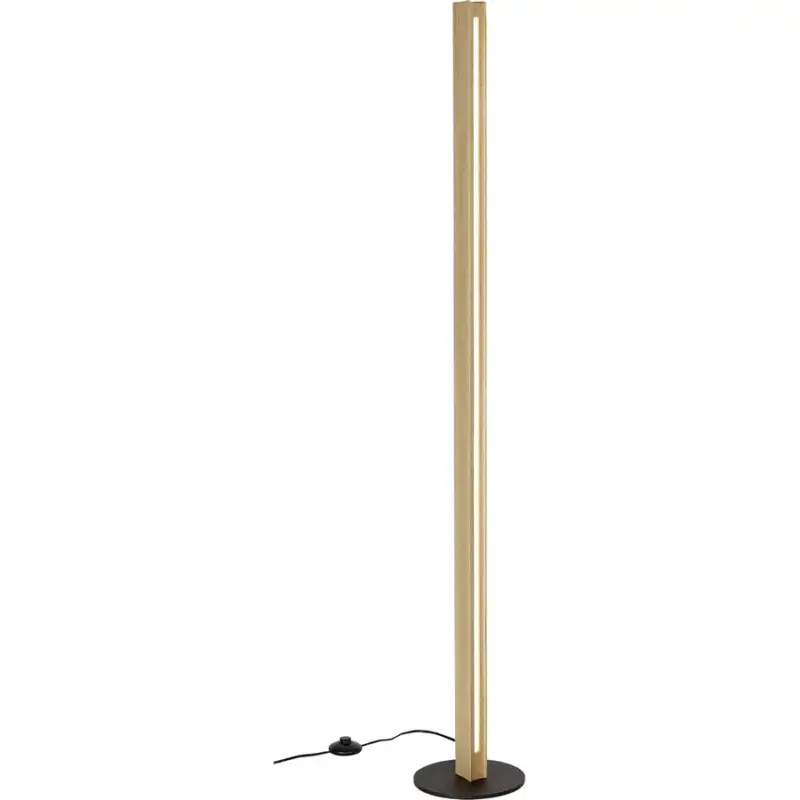 Lumimart | Lampadaire Clifton Marron Bois/Métal 22 cm 150 cm Top Vente