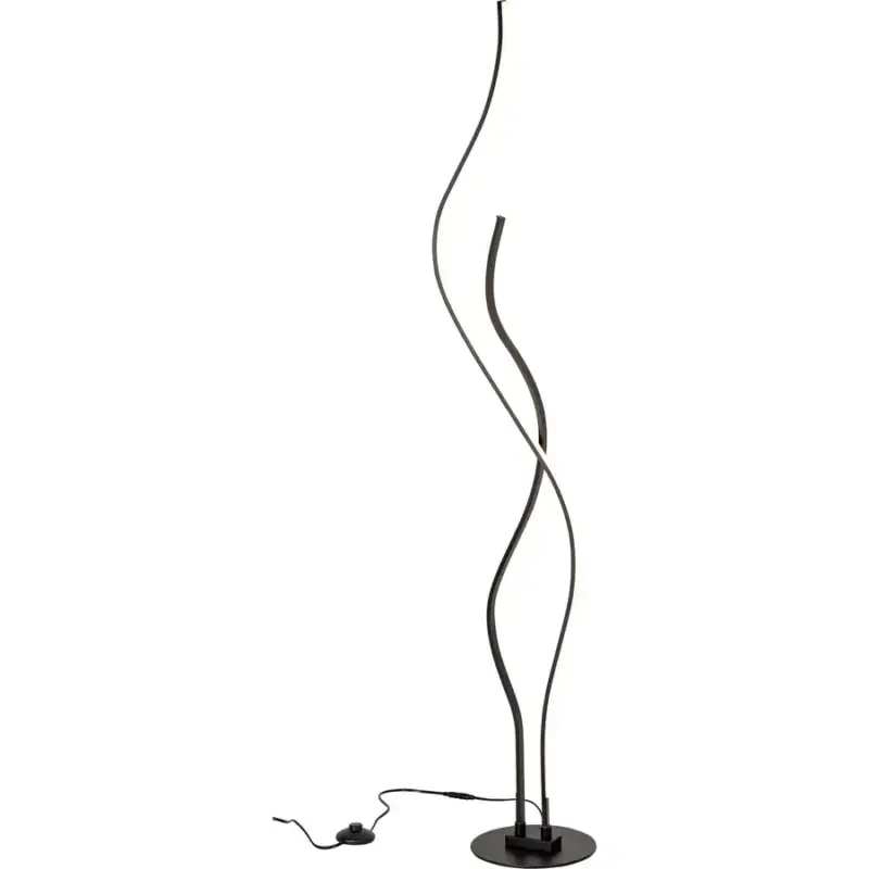 Haute Qualité Lumimart | Lampadaire Arizona, plastique/métal, noir