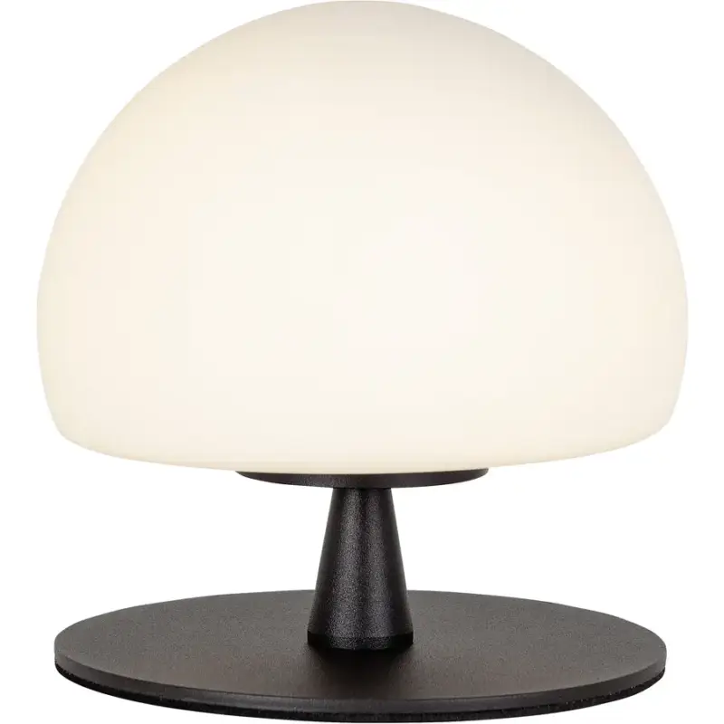Dernière Chance Lumimart | Lampe de table Liana Noir Verre/Laiton 15 cm 15 cm