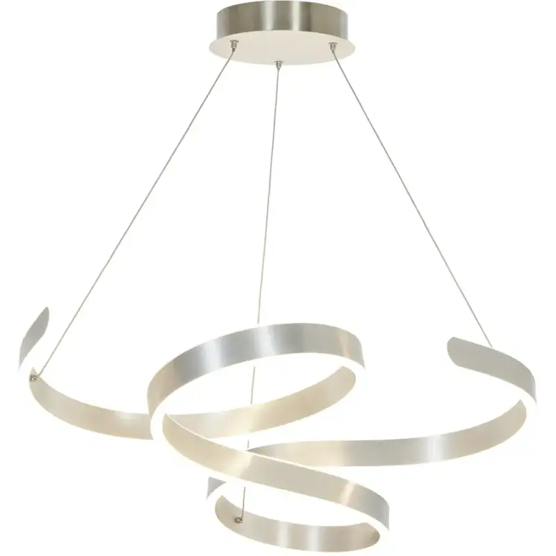 Lumimart | Suspension Favio Argent Aluminium 72 cm 150 cm Seulement Aujourd&rsquo;hui