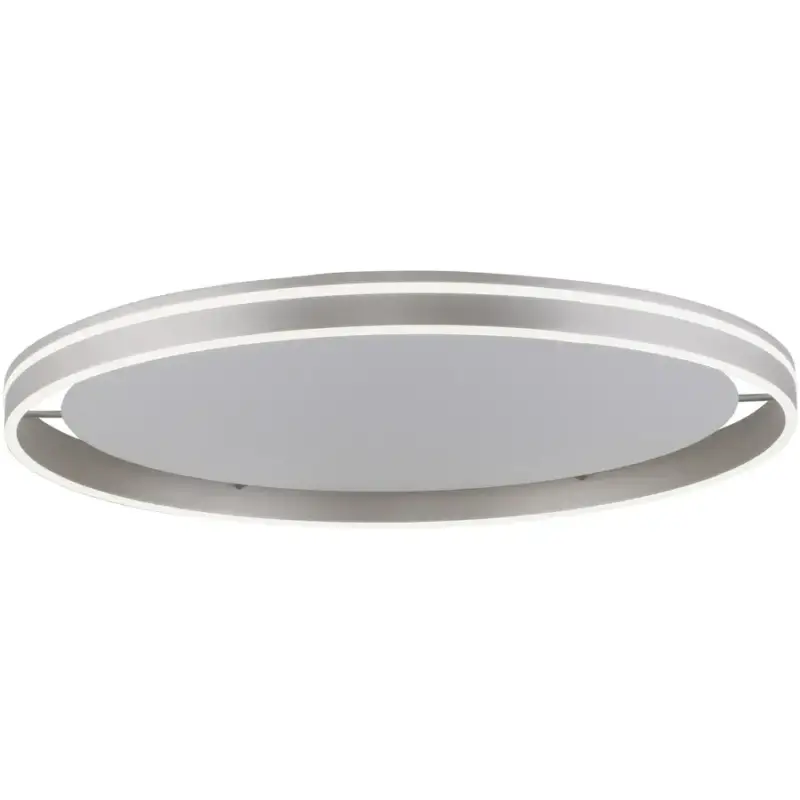 Lumimart | Lampe de plafond Q-Vito Gris Aluminium 79.4 cm 8 cm Vente Directe
