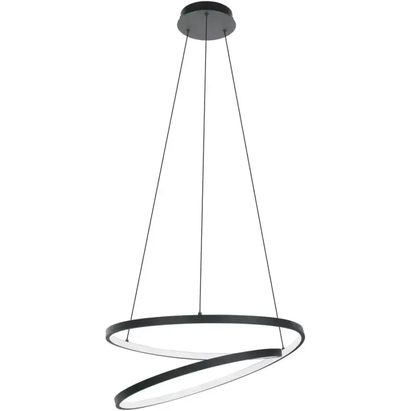 Lumimart | Suspension Ruotale Noir Aluminium/Acier 55 cm 150 cm Super Prix