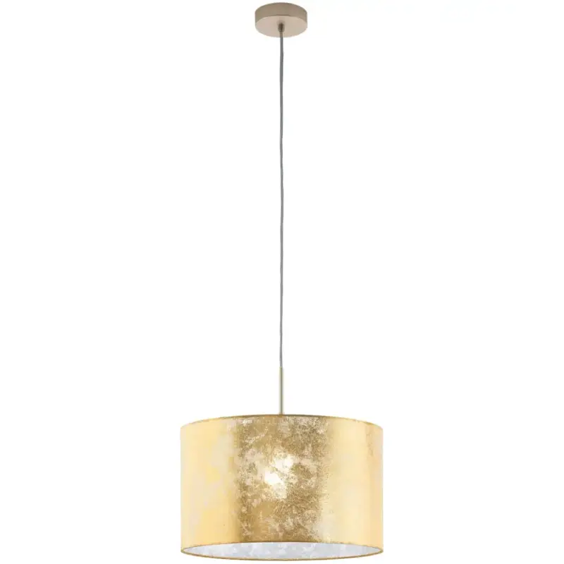 Lumimart | Suspension Viserbella Beige Acier 38 cm 110 cm Prix Bas