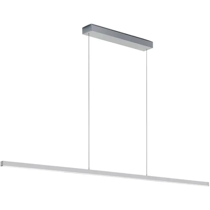 Lumimart | Lampe à suspension design Bankamp Line aluminium mat 200 cm Seulement Aujourd'hui