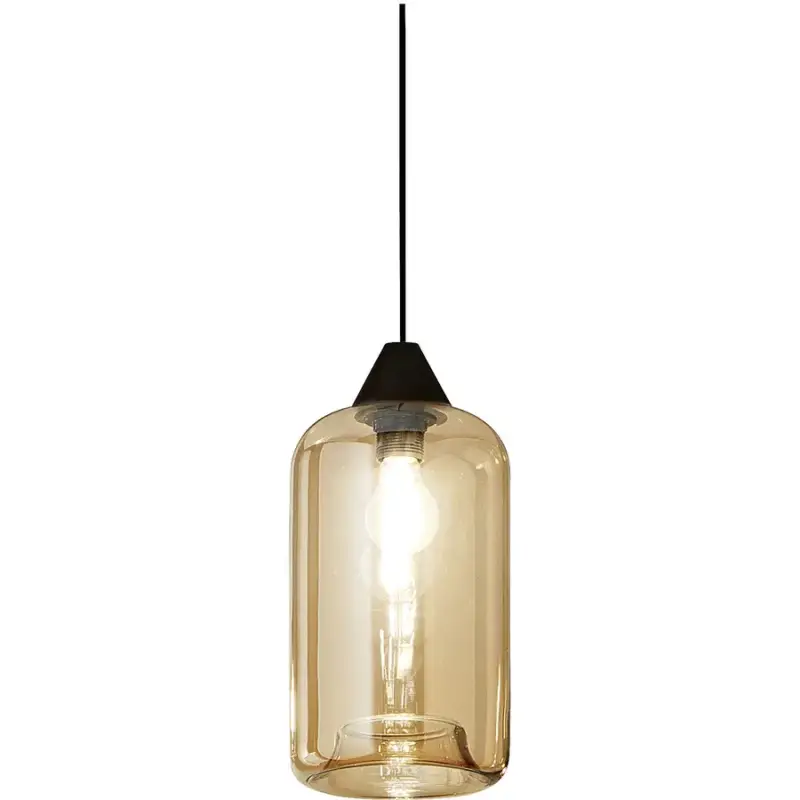 Lumimart | Suspension Alessia XL Gris Verre 18 cm 31 cm Solde