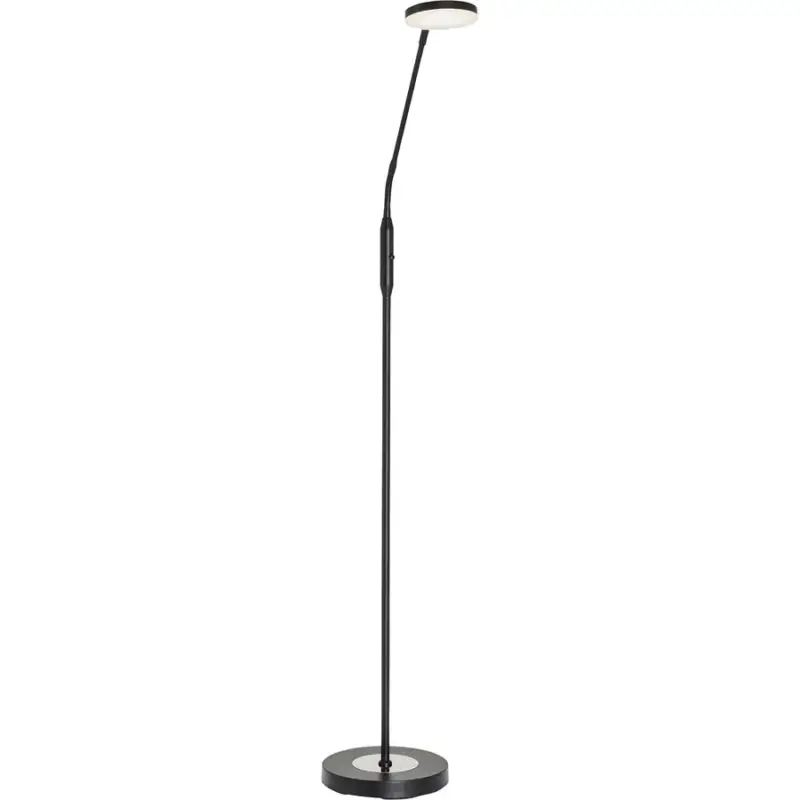 Prix Cassé Lumimart | Lampe de lecture Mariola Noir Métal 23 cm 138 cm