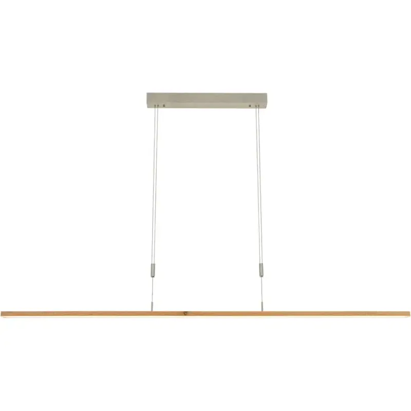 Promotion Lumimart | Suspension Sophie Marron/Gris Bois/Métal 153 cm 150 cm