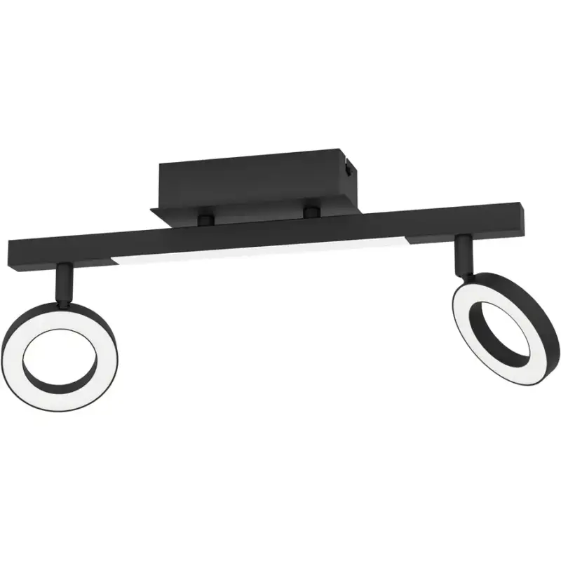 Lumimart | Spot Cardillio 2 Noir Aluminium/Acier 8.5 cm 19.5 cm Usine Directe