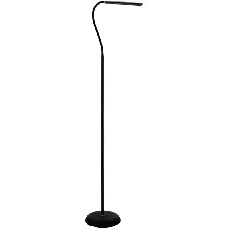 Retour Gratuit Lumimart | Lampadaire Laroa Noir Plastique 21.5 cm 130 cm