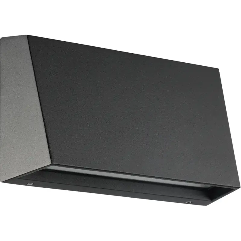 Lumimart | Lampe murale d'extérieur Spongano Noir Aluminium 12 cm Remise