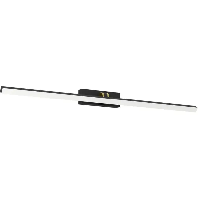 Prix Promo Lumimart | Lampe murale Verdello Noir Plastique 6 cm 10.5 cm