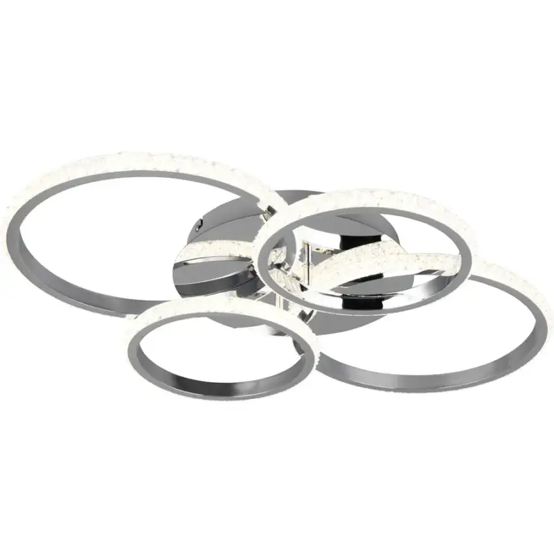 Produit De Marque Lumimart | Lampe de plafond Retsu Gris M&eacute;tal 65.5 cm 8.5 cm