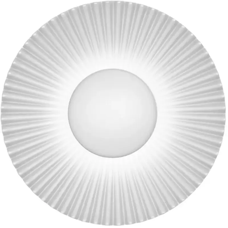 Retour Gratuit Lumimart | Lampe murale Shelly Blanc M&eacute;tal 16 cm