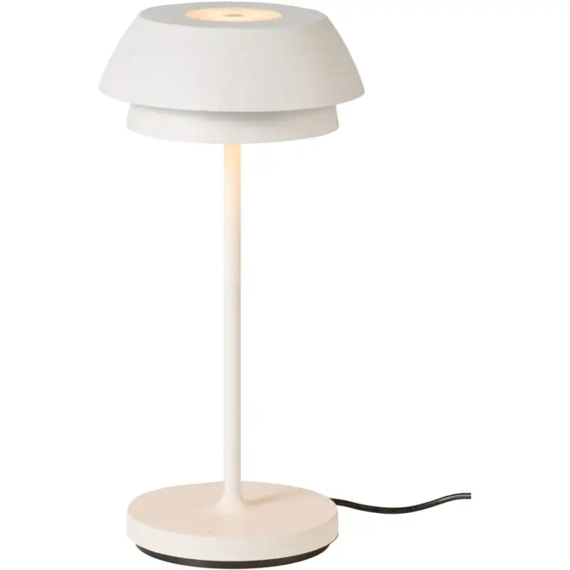 Lumimart | Lampe de table Caniles Blanc Plastique 14 cm 18.5 cm Nouvelle Collection