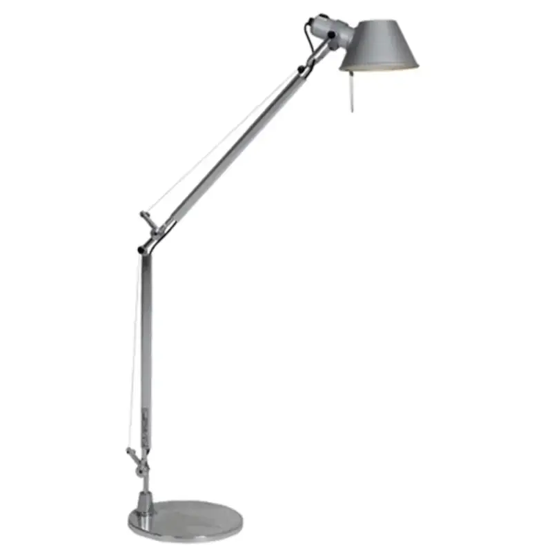 Prix Cassé Lumimart | Lampe de table design Artemide Tolomeo argentée à intensité variable H 64,5 cm