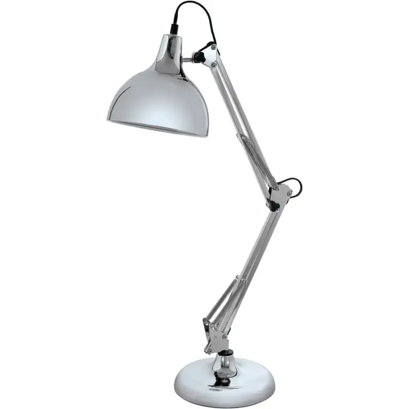 Nouvelle Collection Lumimart | Lampe de table Borgillio Gris Acier 19 cm 71 cm