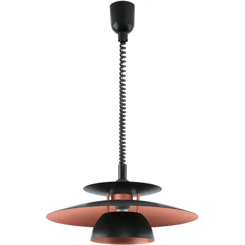 Lumimart | Suspension Brenda Noir Acier 110 cm Solde