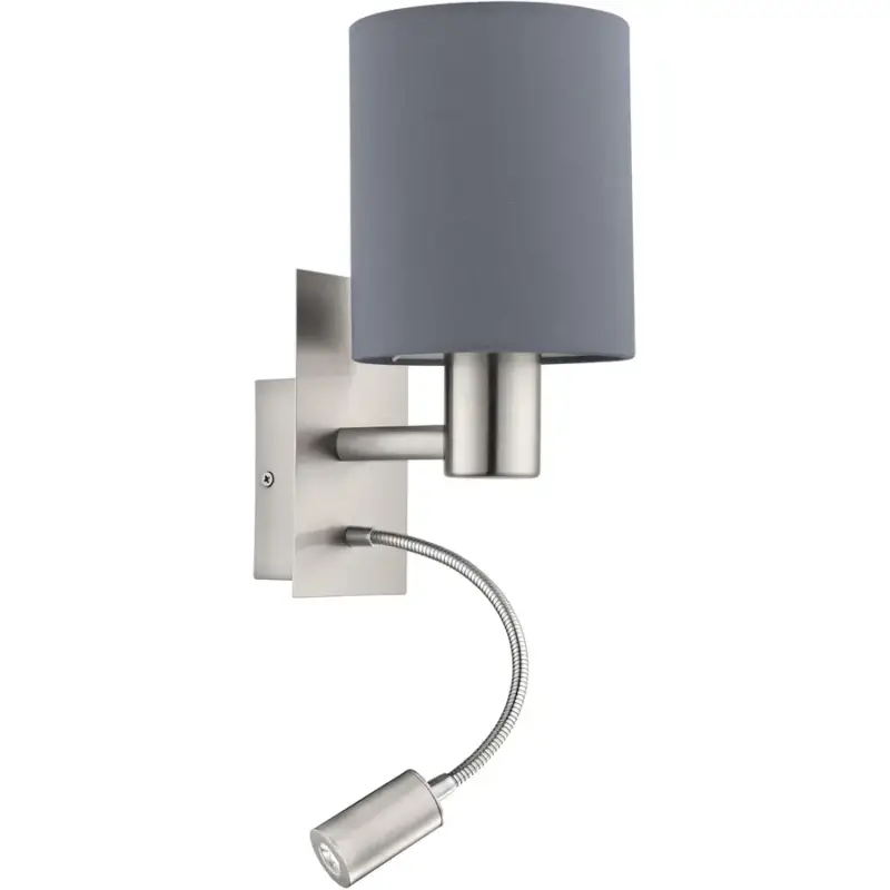 Lumimart | Lampe murale Pasteri Gris Acier 38 cm Nouveauté