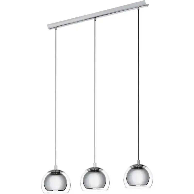 Lumimart | Suspension Rocamar Gris Acier 19 cm 110 cm Vente Directe