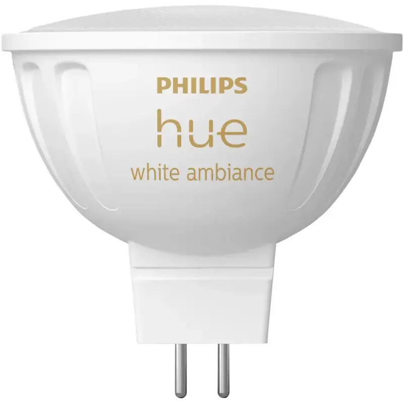 Satisfait Ou Remboursé Lumimart | Ampoule Philips Hue Plastique GU5.3 5.1 W